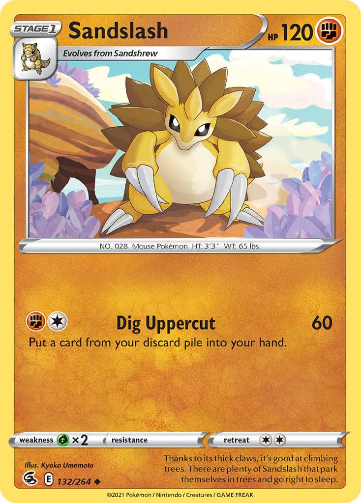 Fusion Strike- Sandslash #132