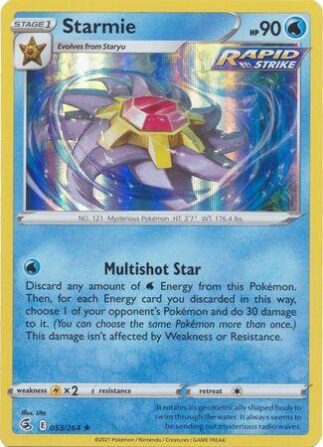 Fusion Strike- Starmie #053