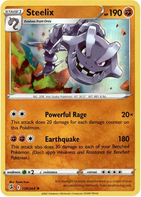 Fusion Strike - Steelix #139