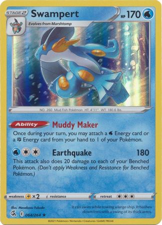 Fusion Strike - Swampert #064