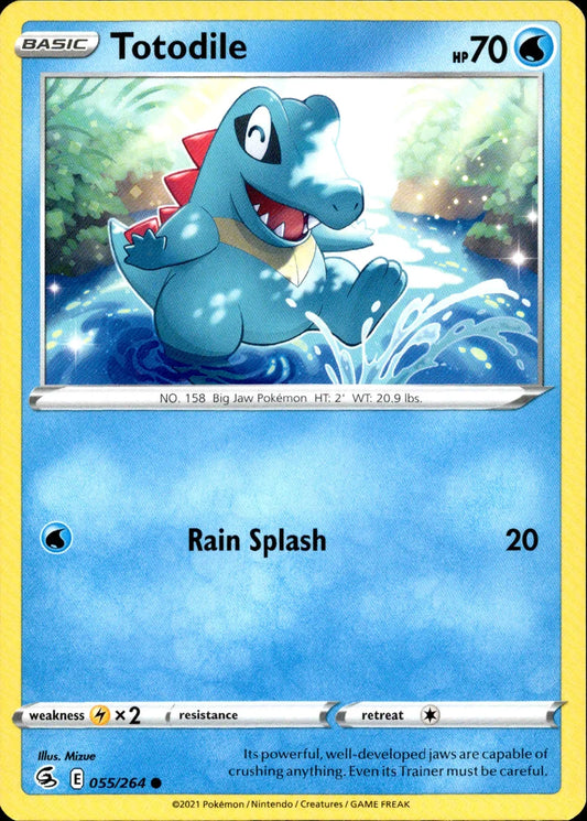 Fusion Stike - Totodile #055